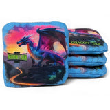 Smoky Mountain Bag Co – Pro Cornhole Bags – Set of 4 – Dragon Tail
