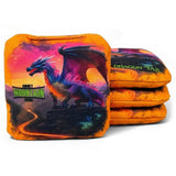 Smoky Mountain Bag Co – Pro Cornhole Bags – Set of 4 – Dragon Tail