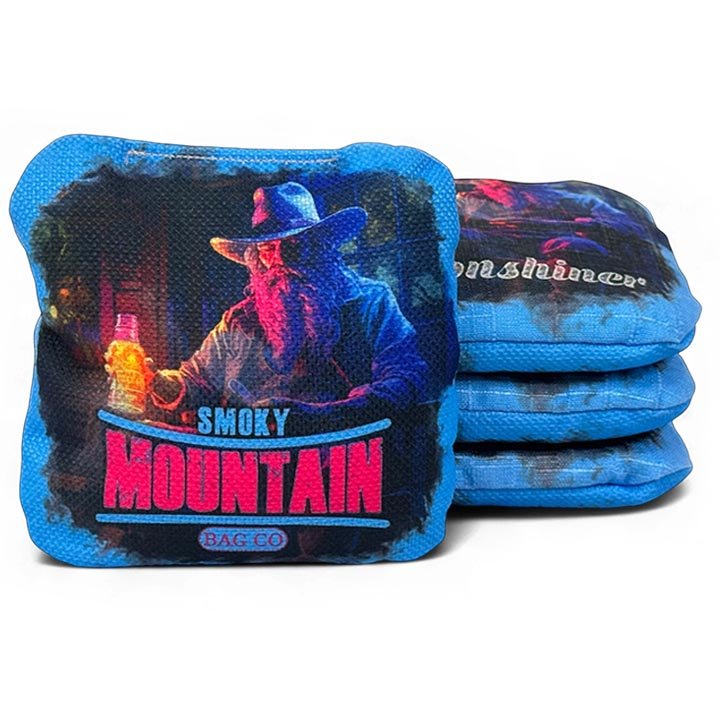 Smoky Mountain Bag Co – Pro Cornhole Bags – Set of 4 – Moonshiner