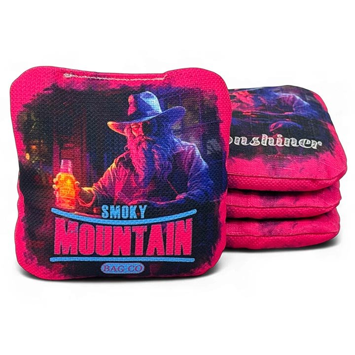 Smoky Mountain Bag Co – Pro Cornhole Bags – Set of 4 – Moonshiner