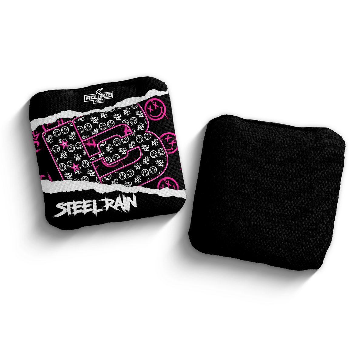 2027 Brotherhood Cornhole Steel Rain Torn Edition ACL Comp Stamped Cornhole Bags