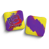 2027 Brotherhood Cornhole Steel Rain Grunge Gradient Edition ACL Comp Stamped Cornhole Bags