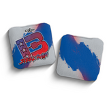 2027 Brotherhood Cornhole Steel Rain Grunge Gradient Edition ACL Comp Stamped Cornhole Bags