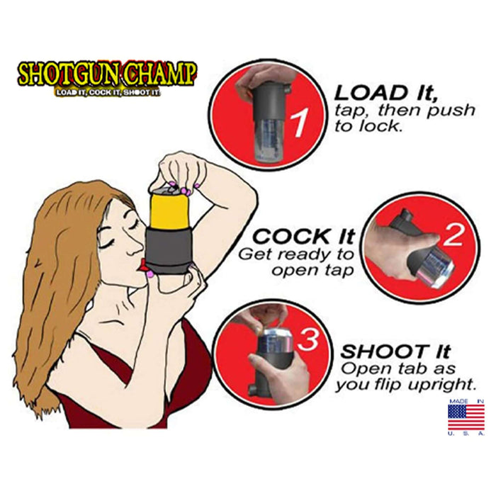 Shotgun Champ - Can Beer Bong