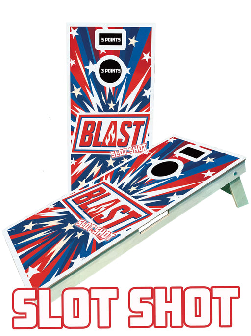 cornhole boards Blast Cornhole SLOT SHOT Boards - 5x the fun!!!