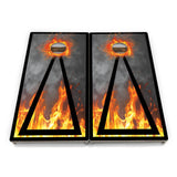 Smoke & Fire Cornhole Boards – Tournament Series