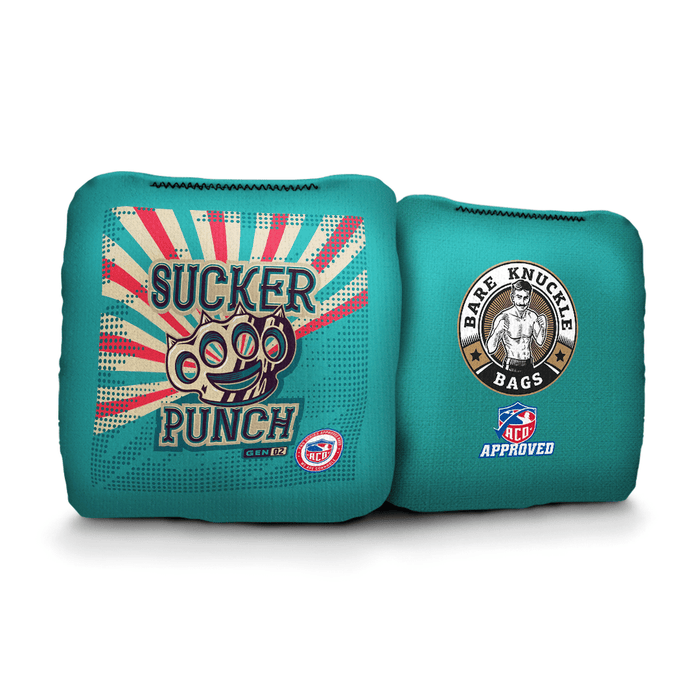 Bare Knuckle Bags - ACO Approved - Sucker Punch - Generation 1 - Pro Cornhole Bags