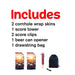 Sunset Flag Cornhole Boards Wraps (Set of 2)