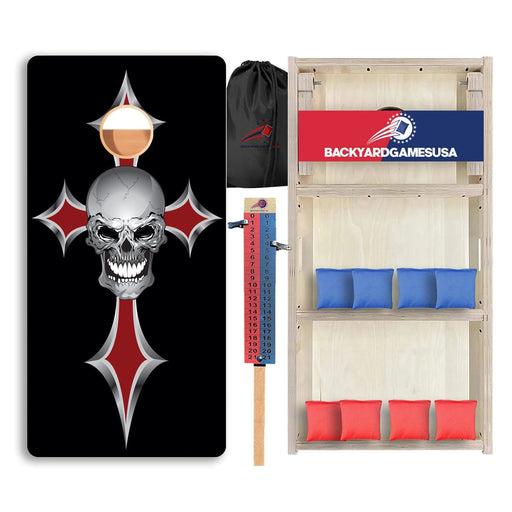 Cross Skull Professional Cornhole Boards