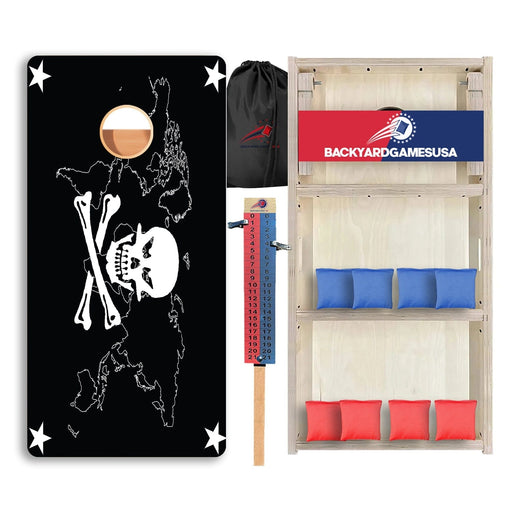 Map Skull Professional Cornhole Boards