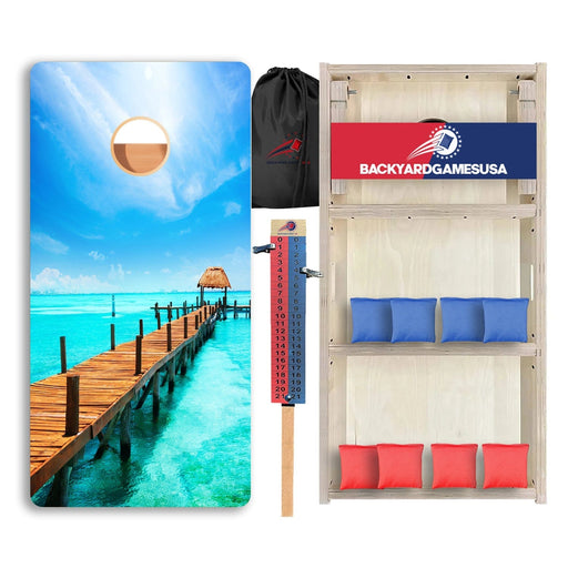 Dock Pier Professional Cornhole Boards