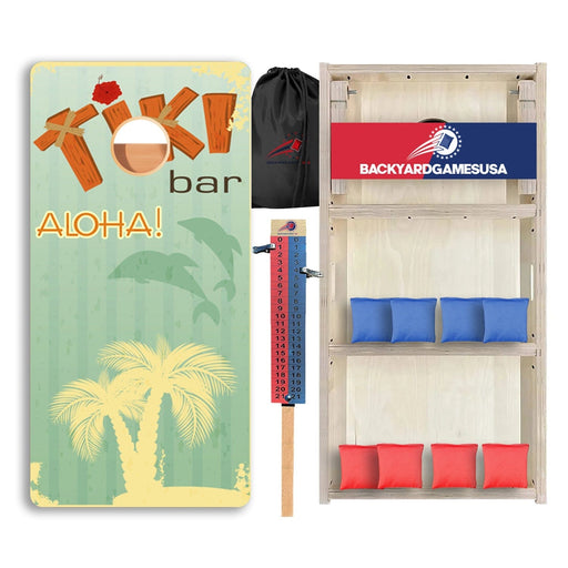 Green Tiki Professional Cornhole Boards