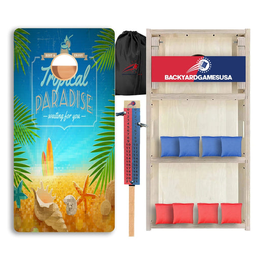 Tropical Cartoon Professional Cornhole Boards