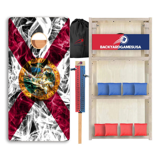 Florida Windy Flag Professional Cornhole Boards