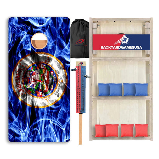 Minnesota Windy Flag Professional Cornhole Boards
