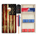 Chipped Wood Flag Professional Cornhole Boards