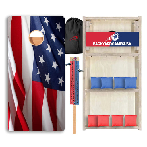 Wavy Flag Professional Cornhole Boards