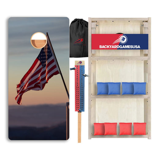 US Flag Professional Cornhole Boards