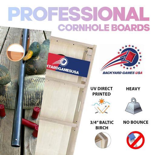Duck Hunting Professional Cornhole Boards
