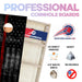 Dark Red Line Professional Cornhole Boards