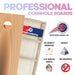 Tan Wood Grain Professional Cornhole Boards