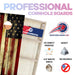 Chipped Wood Flag Professional Cornhole Boards
