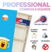 Beer Me Blue Professional Cornhole Boards