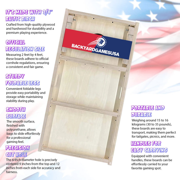 Dock Pier Professional Cornhole Boards