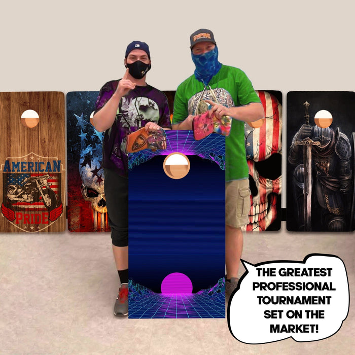 Digital Sun Professional Cornhole Boards