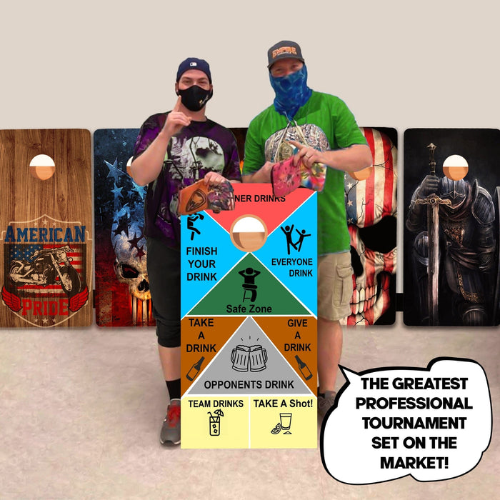 Classic Drink Professional Cornhole Boards