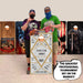 Gold Black Drinking Professional Cornhole Boards