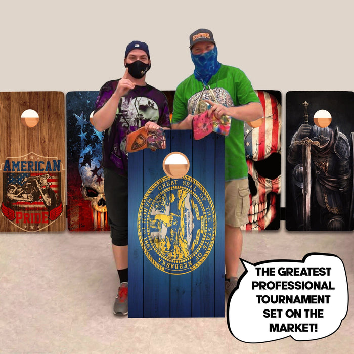 Nebraska Professional Cornhole Boards