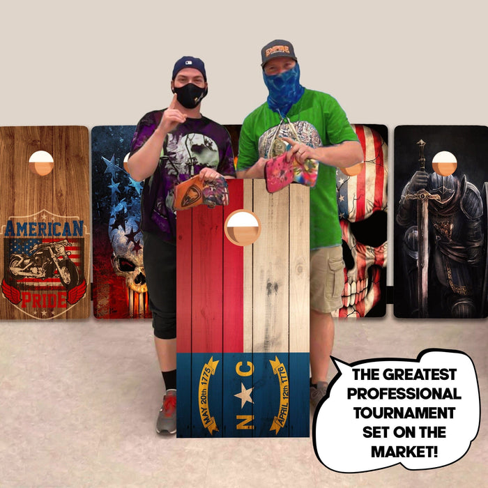 North Carolina Professional Cornhole Boards