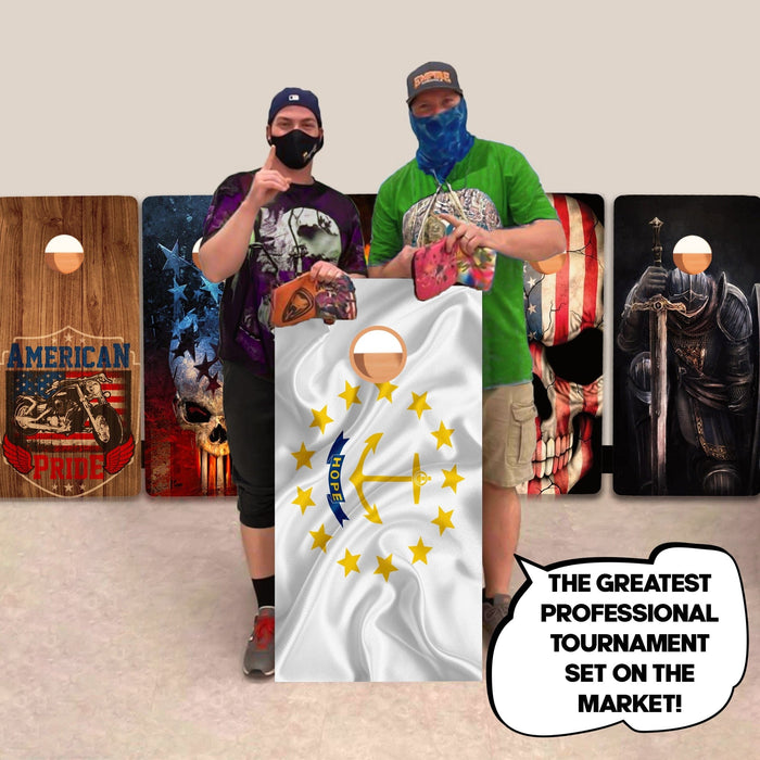 Rhode Island Professional Cornhole Boards
