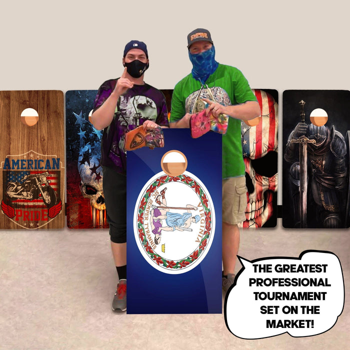 Virginia Professional Cornhole Boards