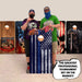 Cloudy Blue Line Professional Cornhole Boards