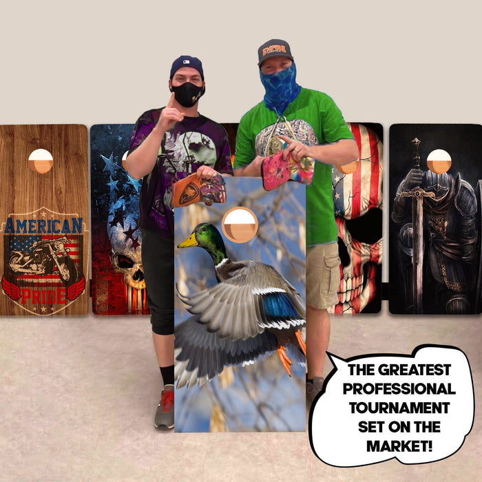 Flying Duck Professional Cornhole Boards