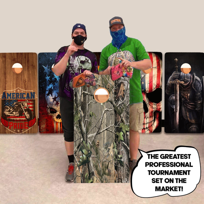 Hunting Camo Professional Cornhole Boards