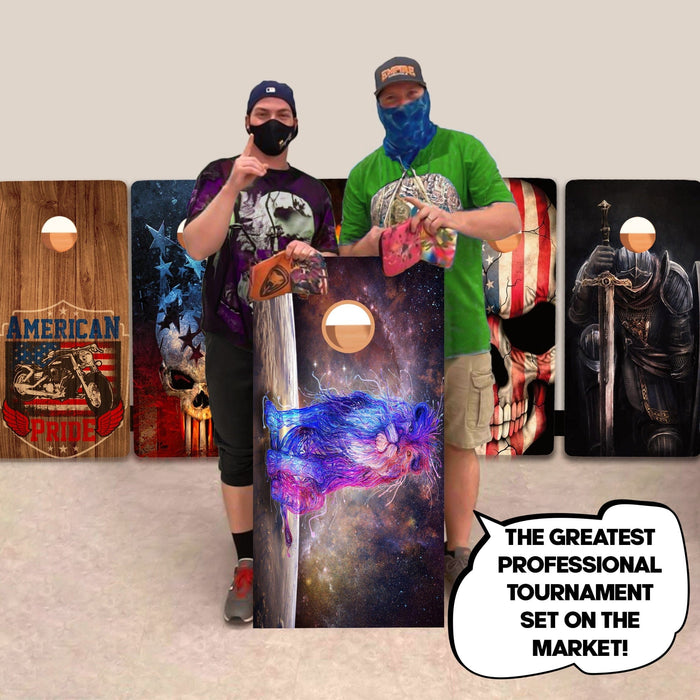 Purple Lion Professional Cornhole Boards