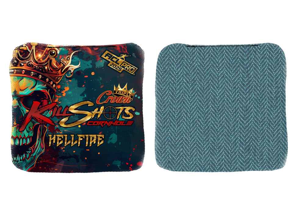 Killshots Cornhole | Hellfire Series | Limited Edition | 2025 ACL Pro Cornhole Bags