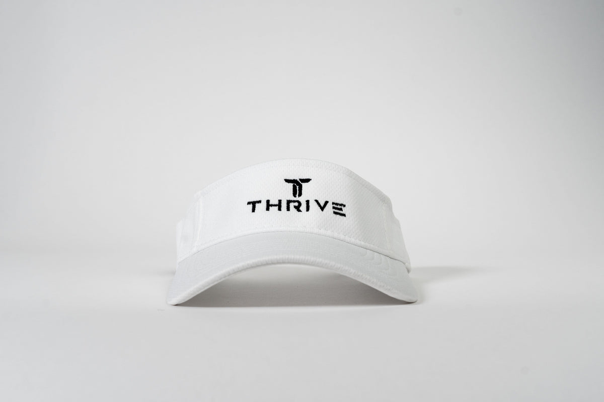 Pickleball Visor White Thrive Elite Tour Visor