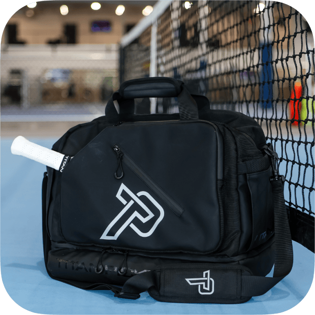 Pickleball Duffle Bag Black Titan Duffle Bag