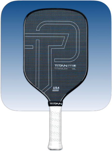 Pickleball Paddle Indigo Titan Pro Titanium 14L