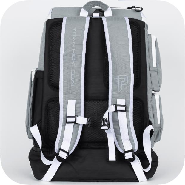 Pickleball Backpack Silver Titan Pickleball Backpack