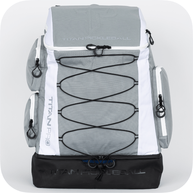 Pickleball Backpack Silver Titan Pickleball Backpack