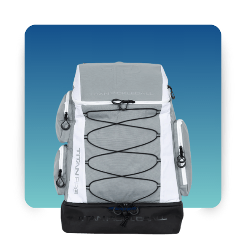 Pickleball Backpack Silver Titan Pickleball Backpack