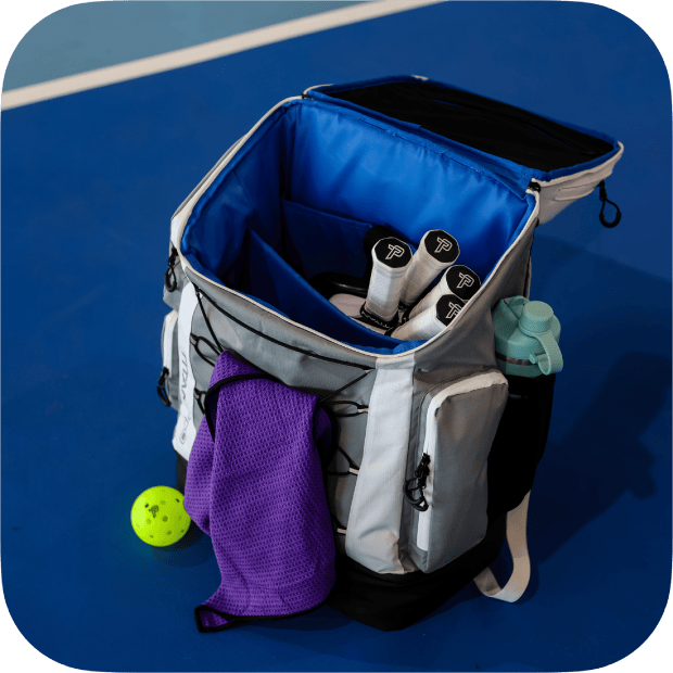 Pickleball Backpack Silver Titan Pickleball Backpack