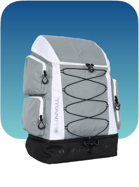 Pickleball Backpack Silver Titan Pickleball Backpack