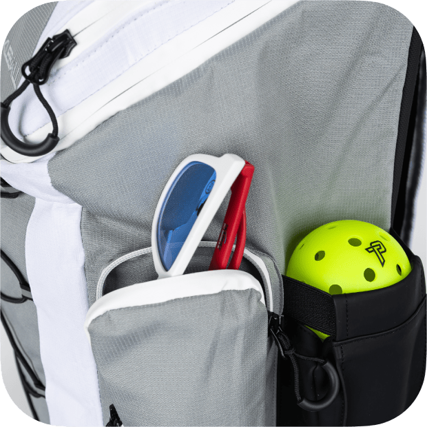Pickleball Backpack Silver Titan Pickleball Backpack