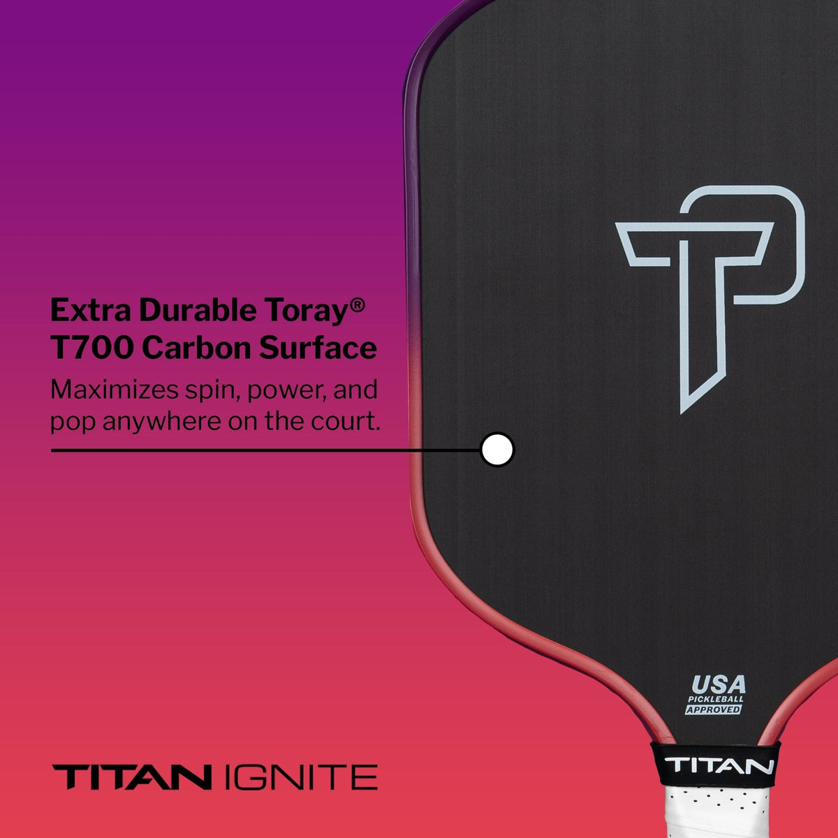 Pickleball Paddle Dawn Titan Ignite 16S